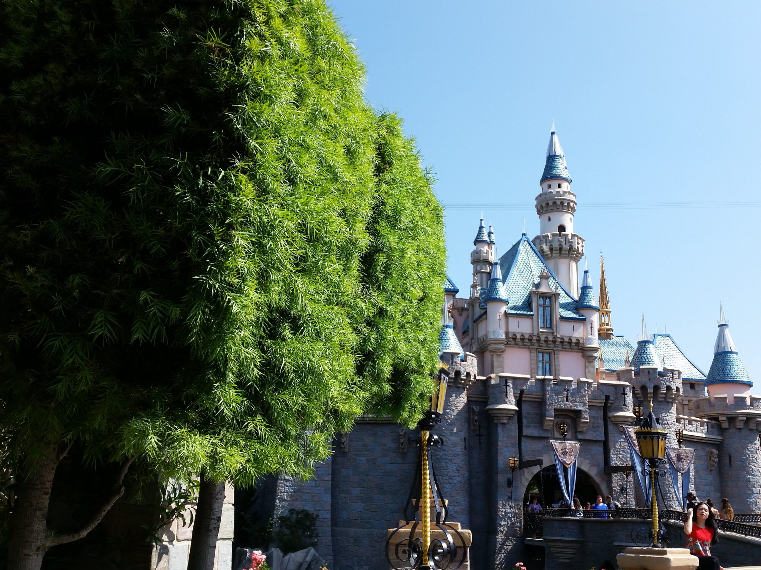 Sleeping Beauty Castle in Disneyland Califorina